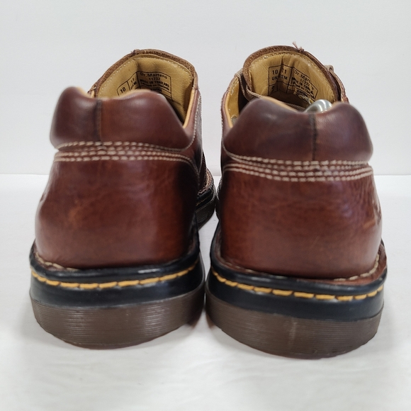 Dr. Martens 11232 Split Front Casual 3-Eyelet Oxford Shoes Brown Men's Size 11 - Picture 5 of 10